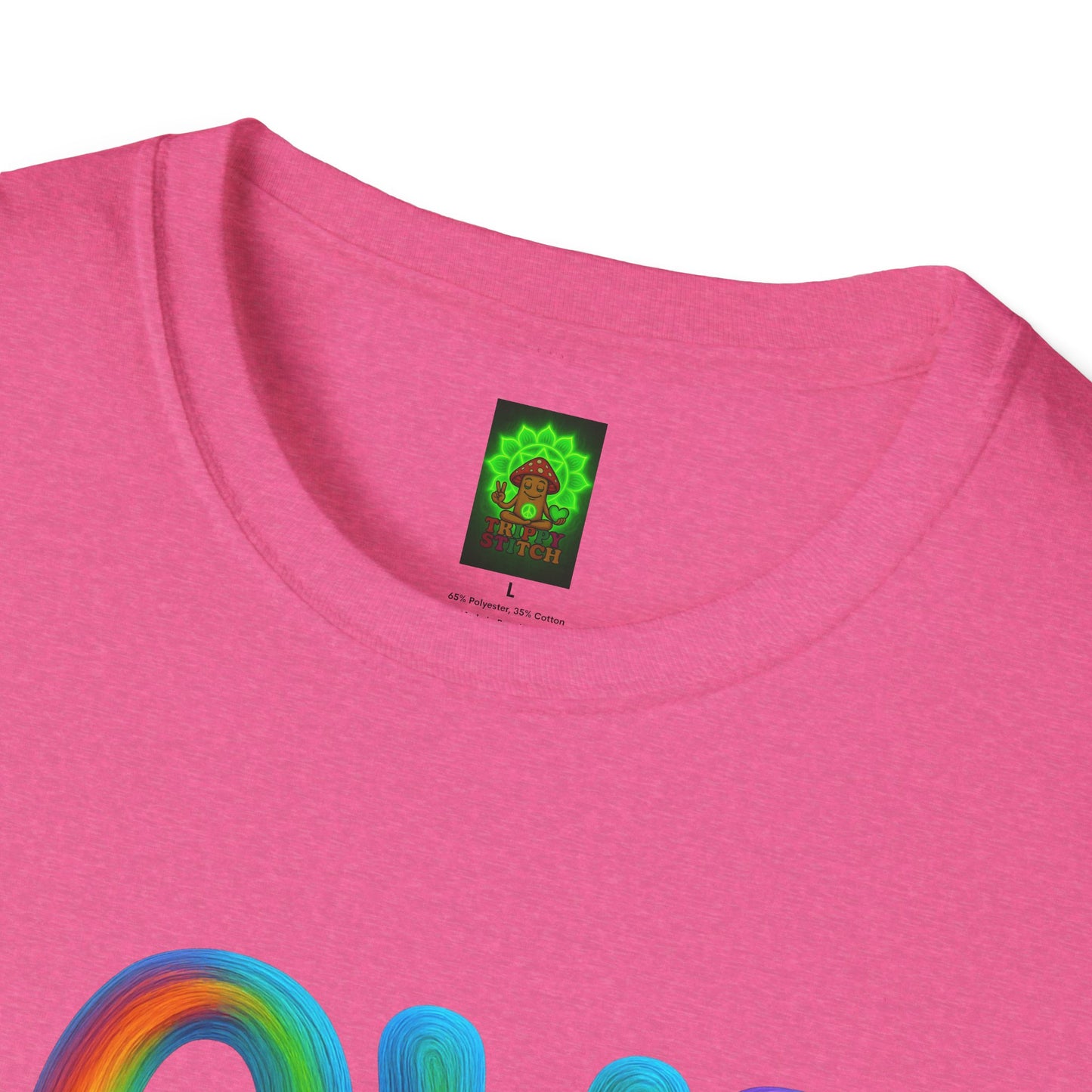 JEWELED LOVE & TRIPPY STITCH-Unisex T-Shirt for Fun & Casual Wear, Gift for Friends & Family, Birthday, Anniversaries