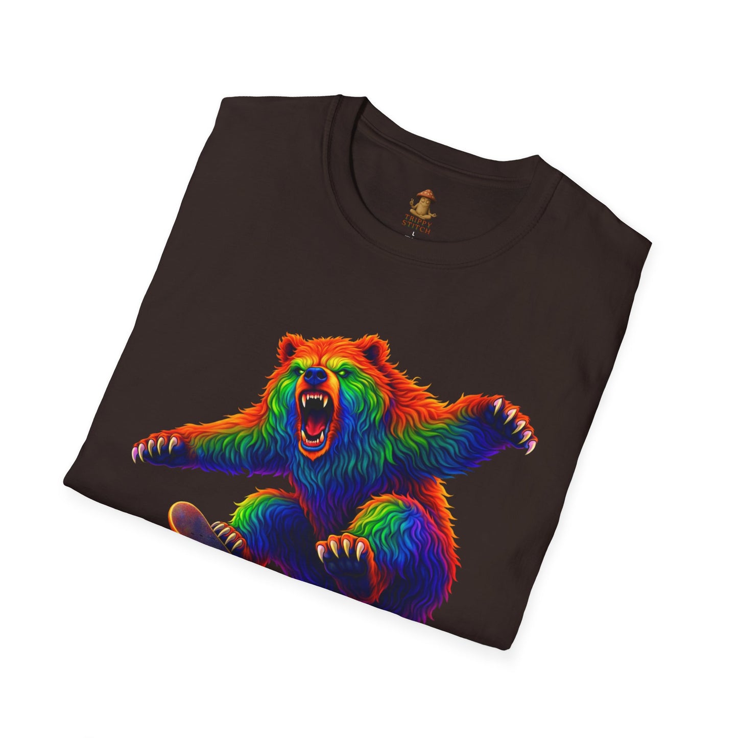 Skateboarding Bear Tee