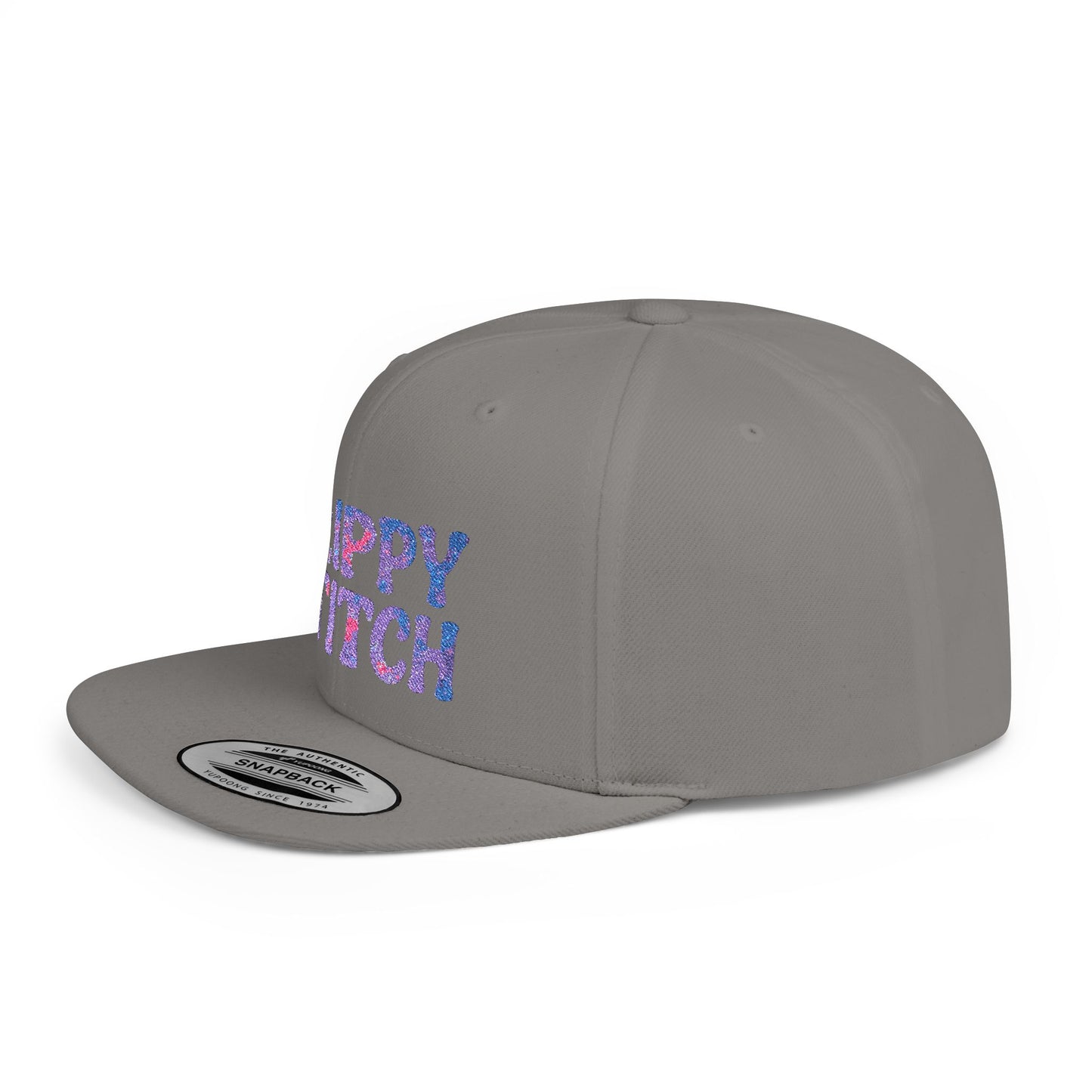 Trippy Stitch Cosmic⭐Flat Bill Snapback Hat