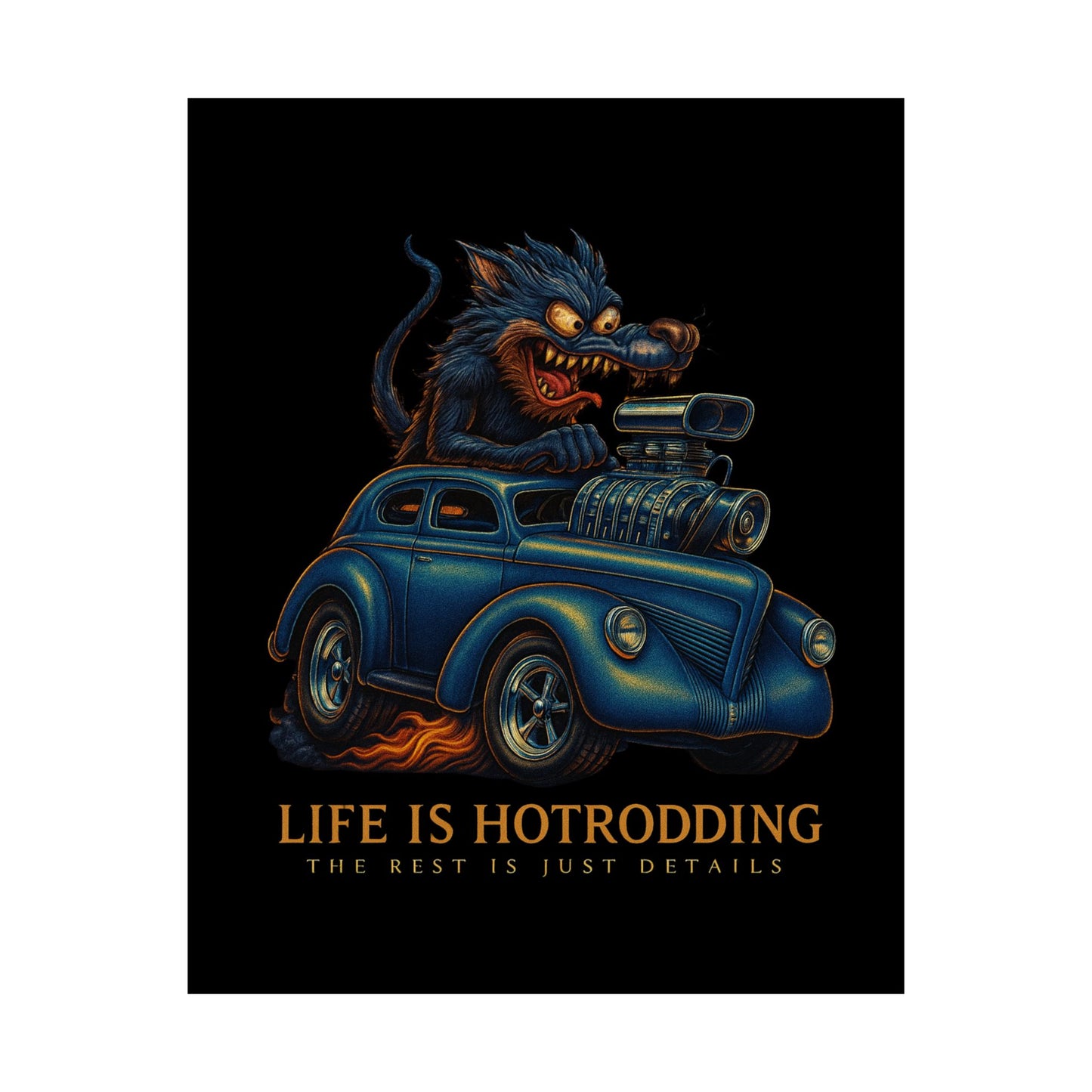 Ron's Rat Rod Poster