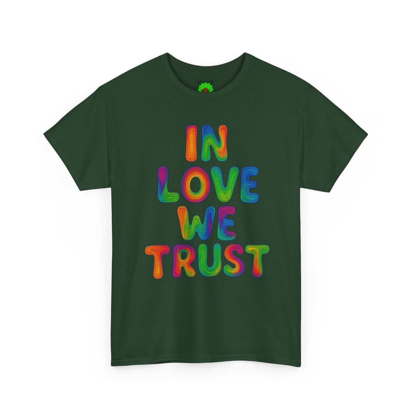 'In Love We Trust' 💙 T-Shirt, Perfect for Casual Outings, Affirmation Gifts, Everyday Wear