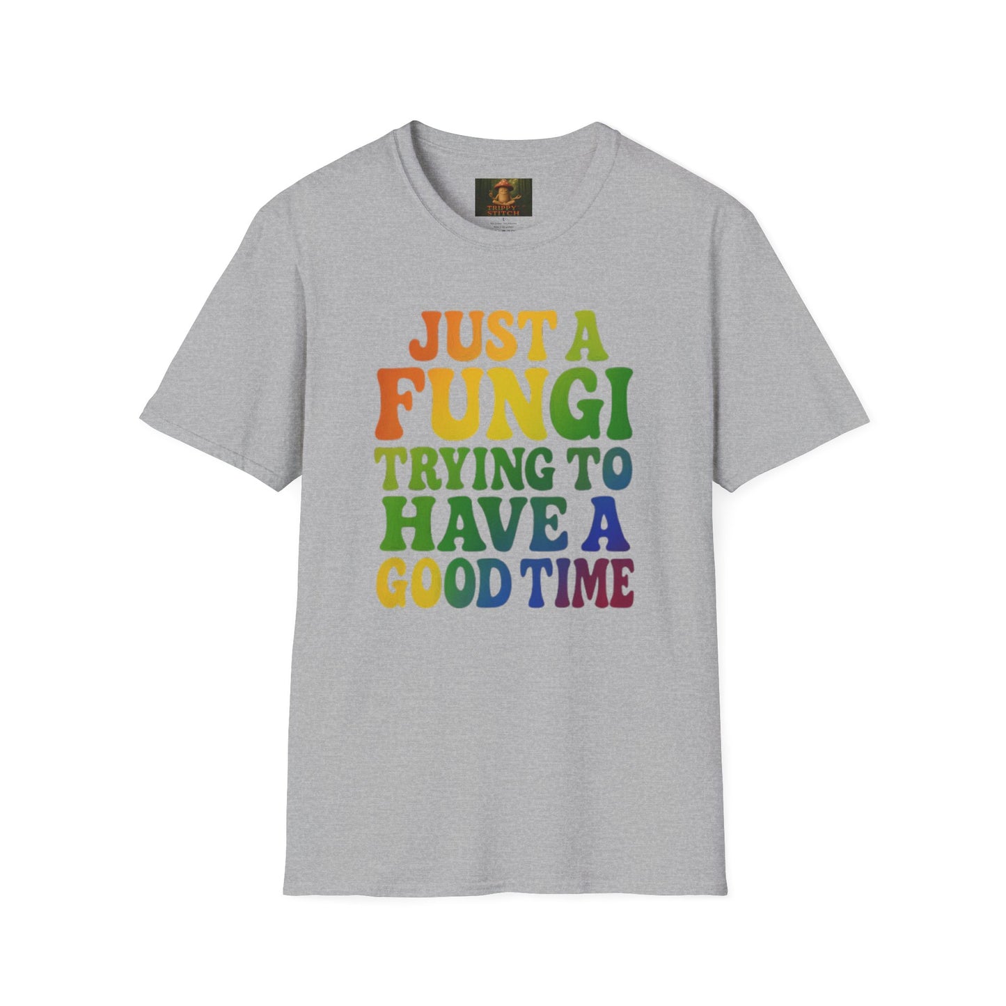 FUNGI🍄-T-Shirt for Fungi Lovers, Quirky Gift, Festival Wear, Casual Style, Nature Theme