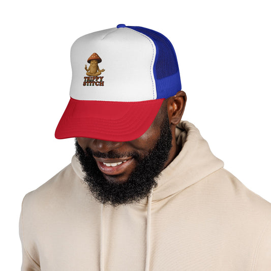 Mani the Mushroom Trucker Cap