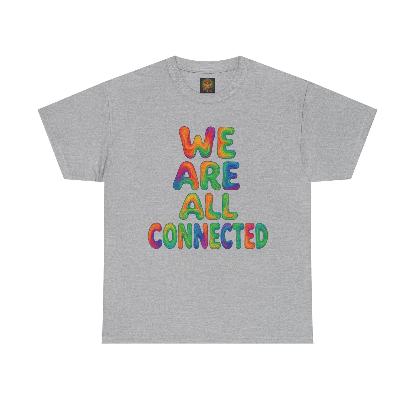 Connected Vibes Tee - Conscious Fashion for Everyone, Casual Wear, Gift for Friends, Eco-Friendly Tee, Everyday Comfort
