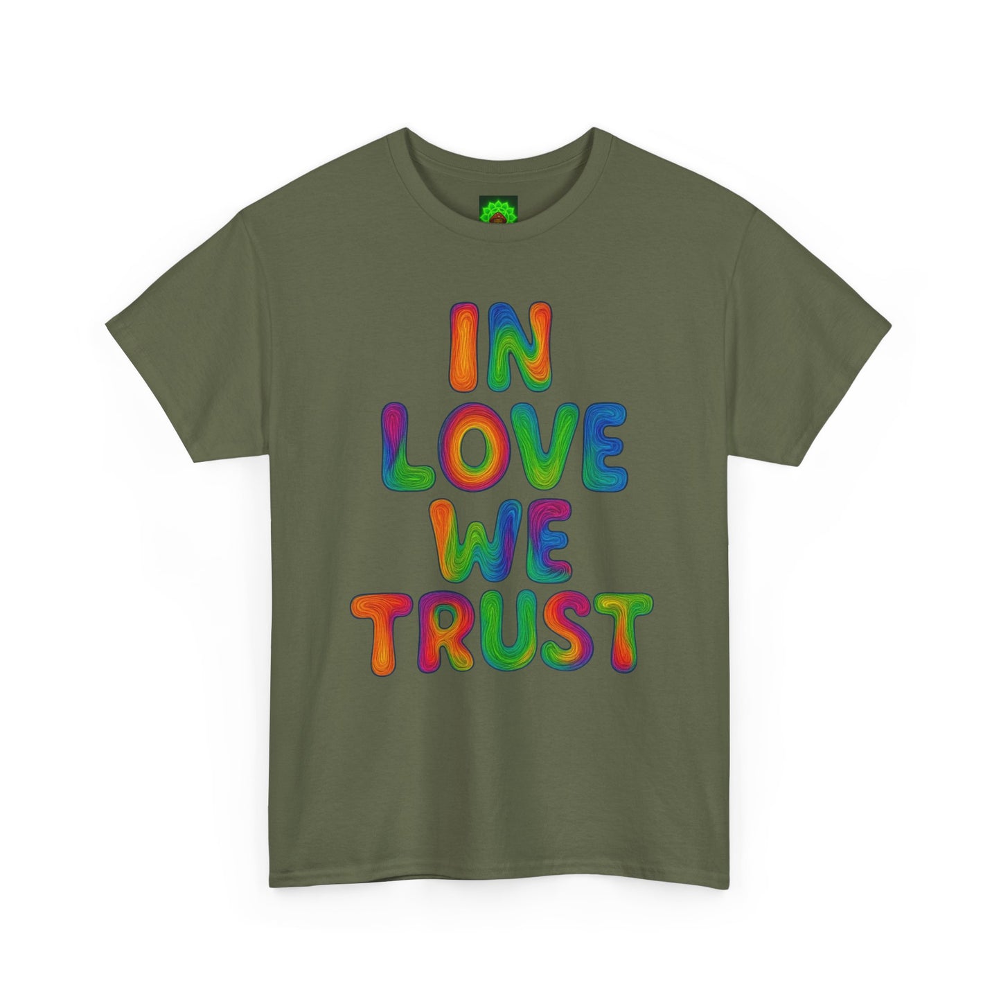 'In Love We Trust' 💙 T-Shirt, Perfect for Casual Outings, Affirmation Gifts, Everyday Wear
