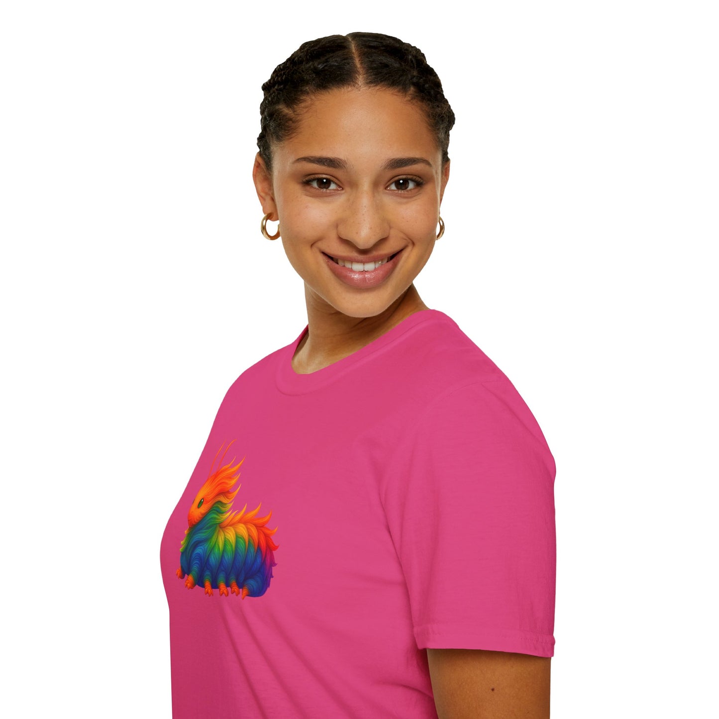 Beautiful Transformation T-Shirt, Colorful Caterpillar and Butterfly Tee, Nature Inspired Art Shirt, Unique Gift for Nature Lovers