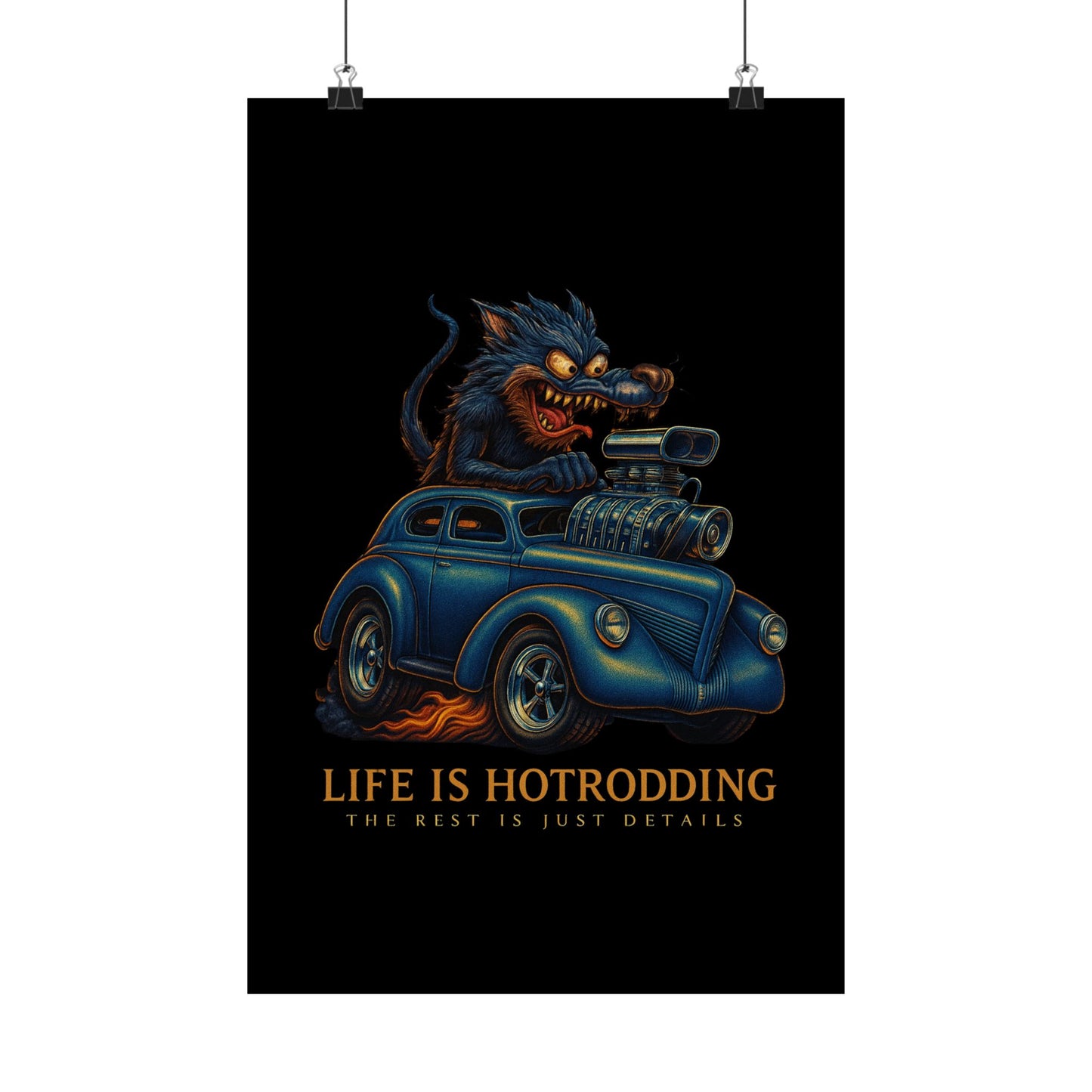 Ron's Rat Rod Poster