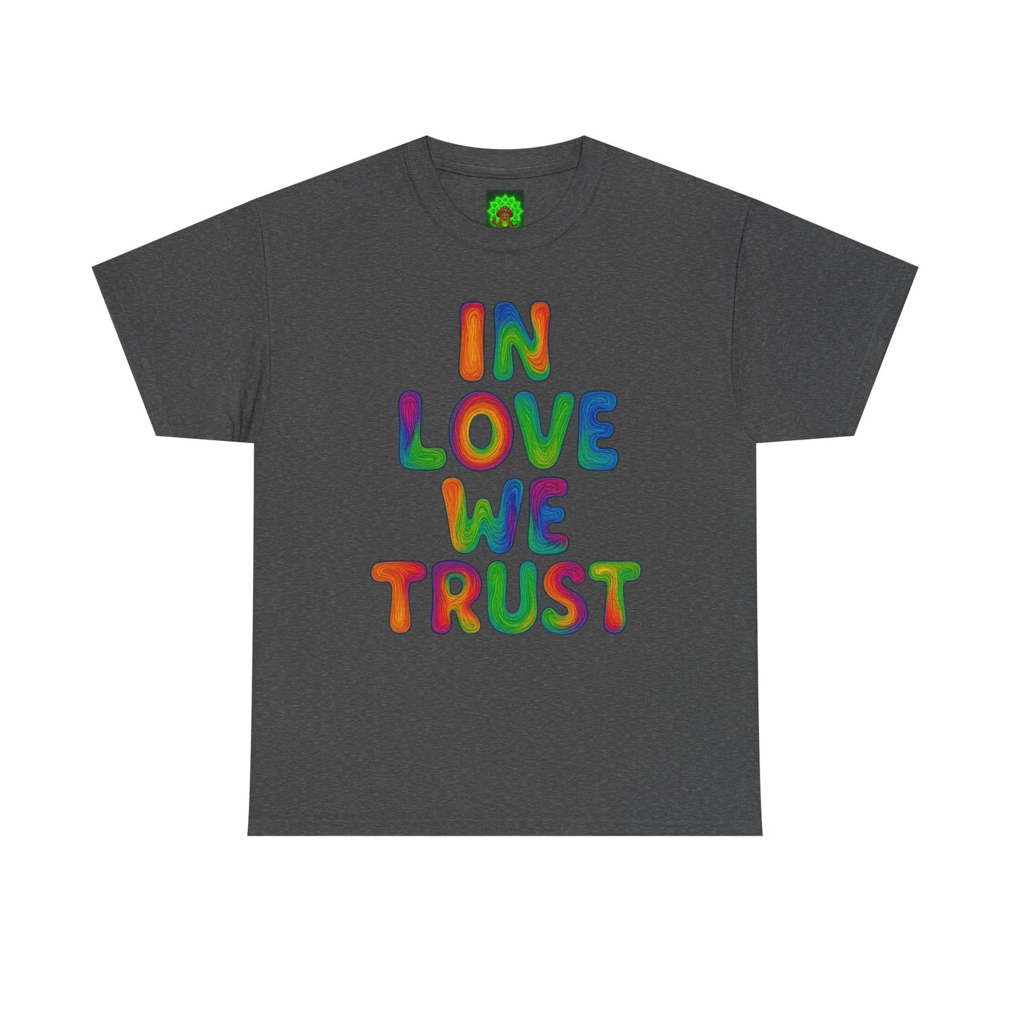 'In Love We Trust' 💙 T-Shirt, Perfect for Casual Outings, Affirmation Gifts, Everyday Wear