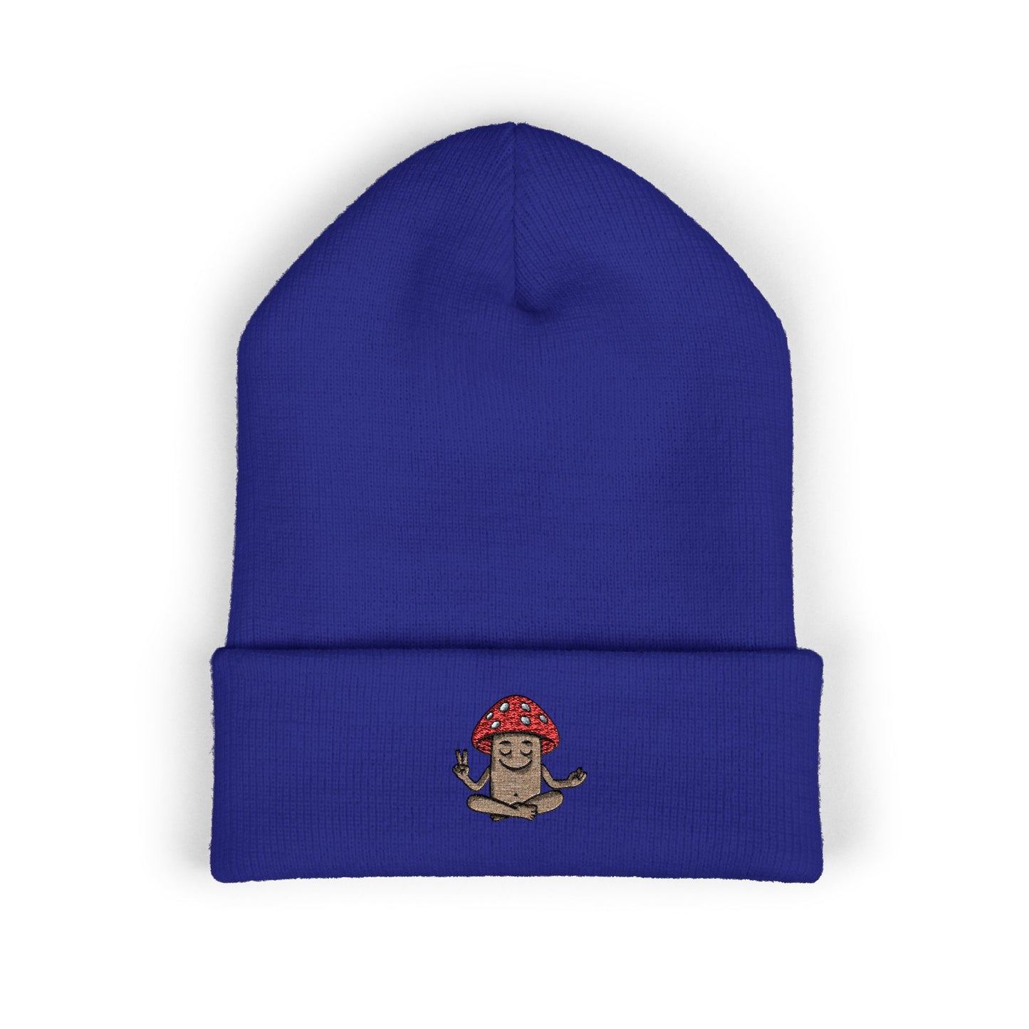 Mani the Mushroom 🍄 Cuffed Beanie