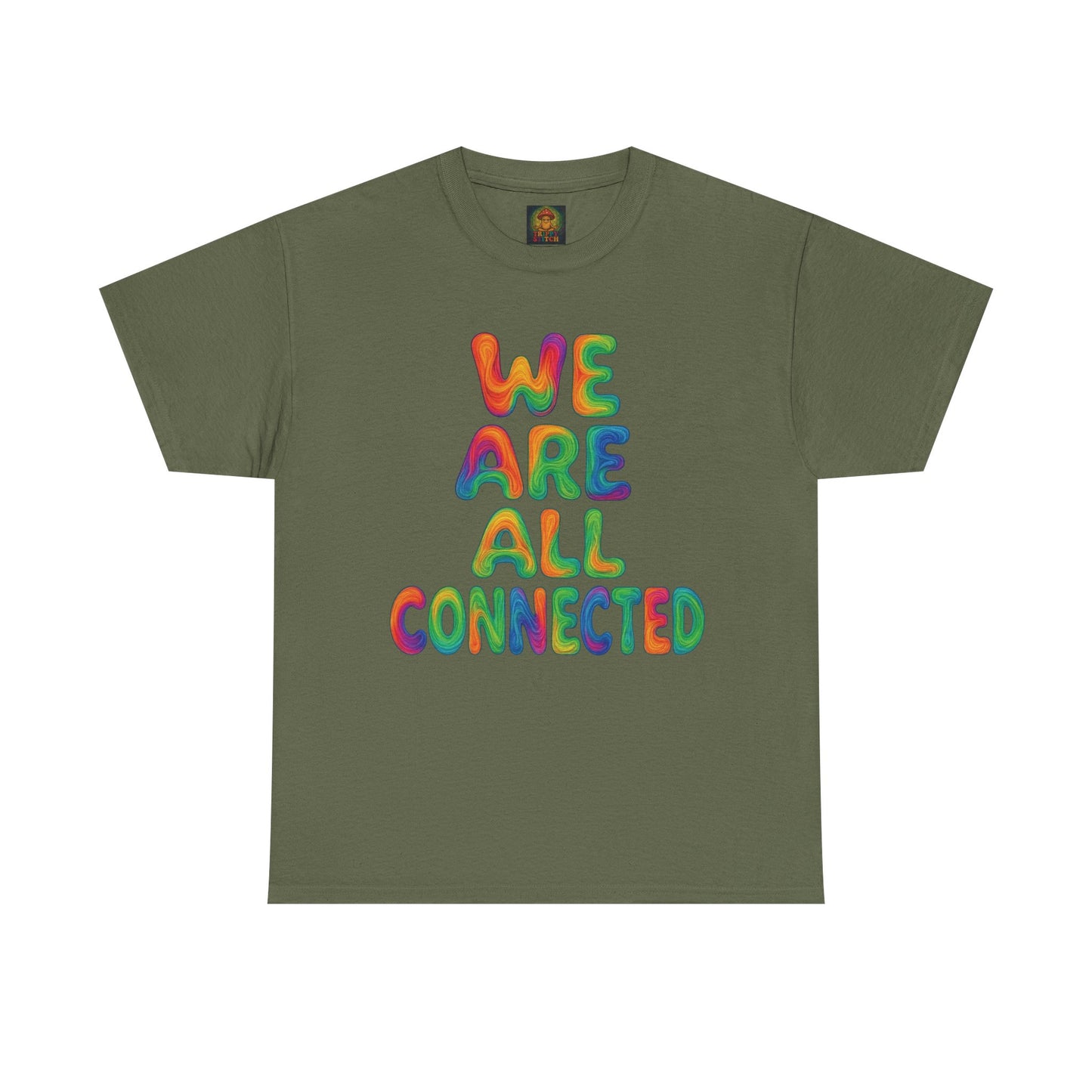Connected Vibes Tee - Conscious Fashion for Everyone, Casual Wear, Gift for Friends, Eco-Friendly Tee, Everyday Comfort