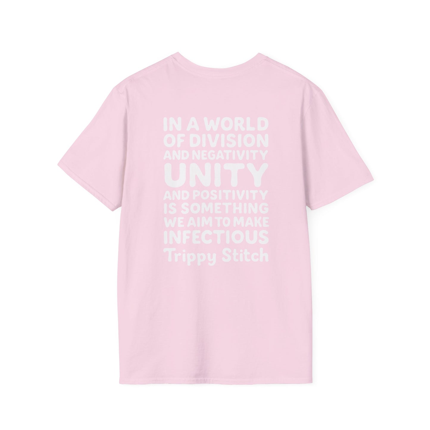 LOVE & UNITY T-shirt always lead with love 💚