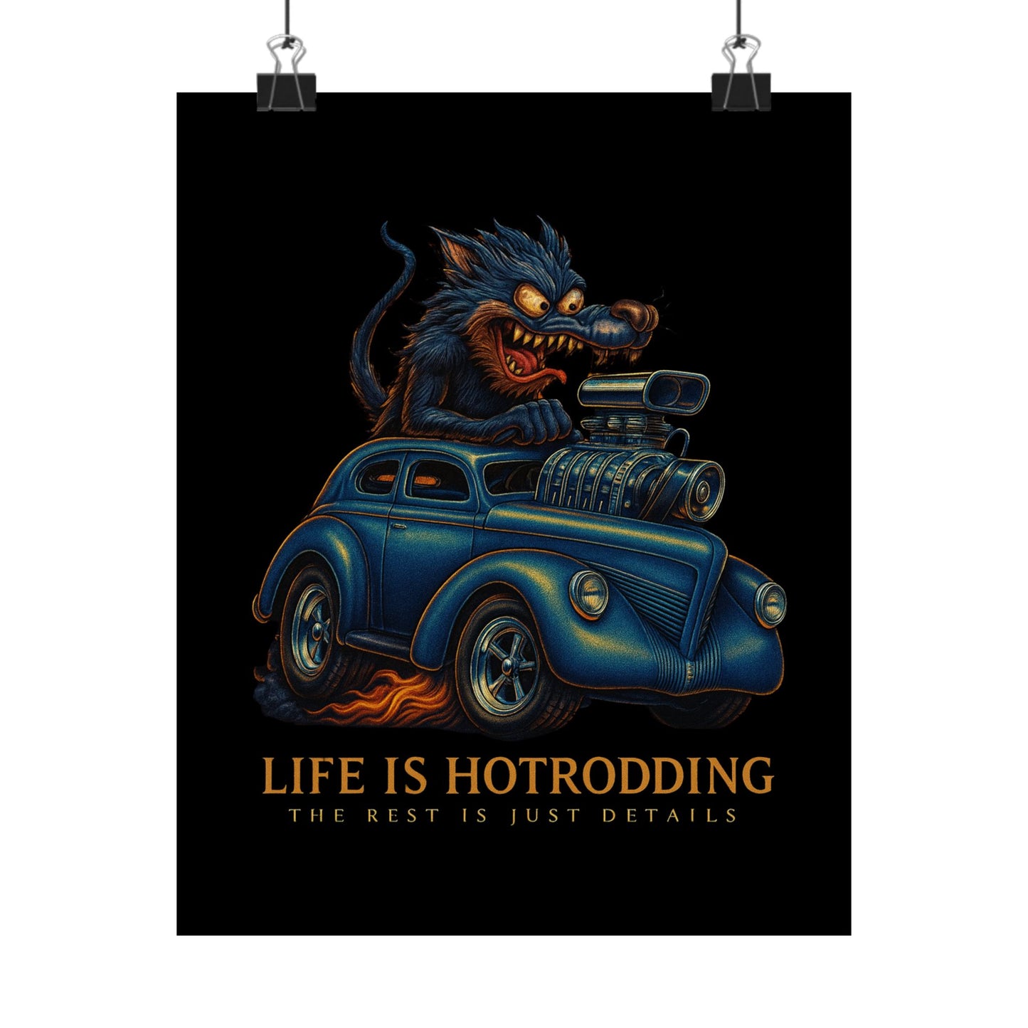 Ron's Rat Rod Poster