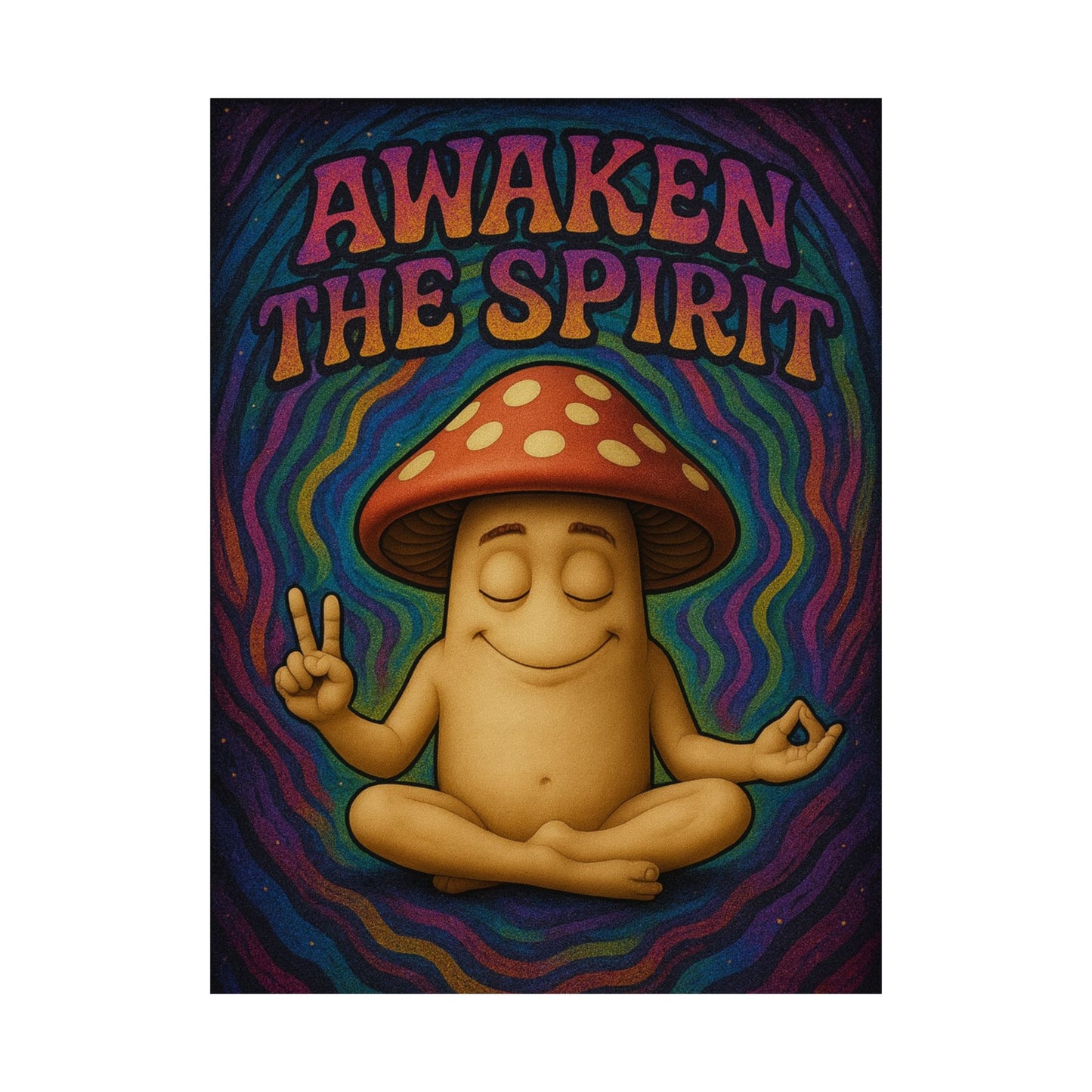 Mani the Mushroom, Awaken the Spirit Poster