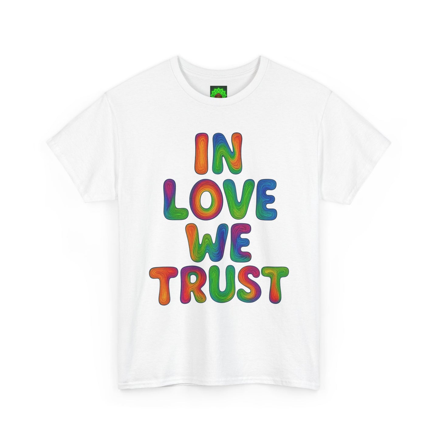 'In Love We Trust' 💙 T-Shirt, Perfect for Casual Outings, Affirmation Gifts, Everyday Wear