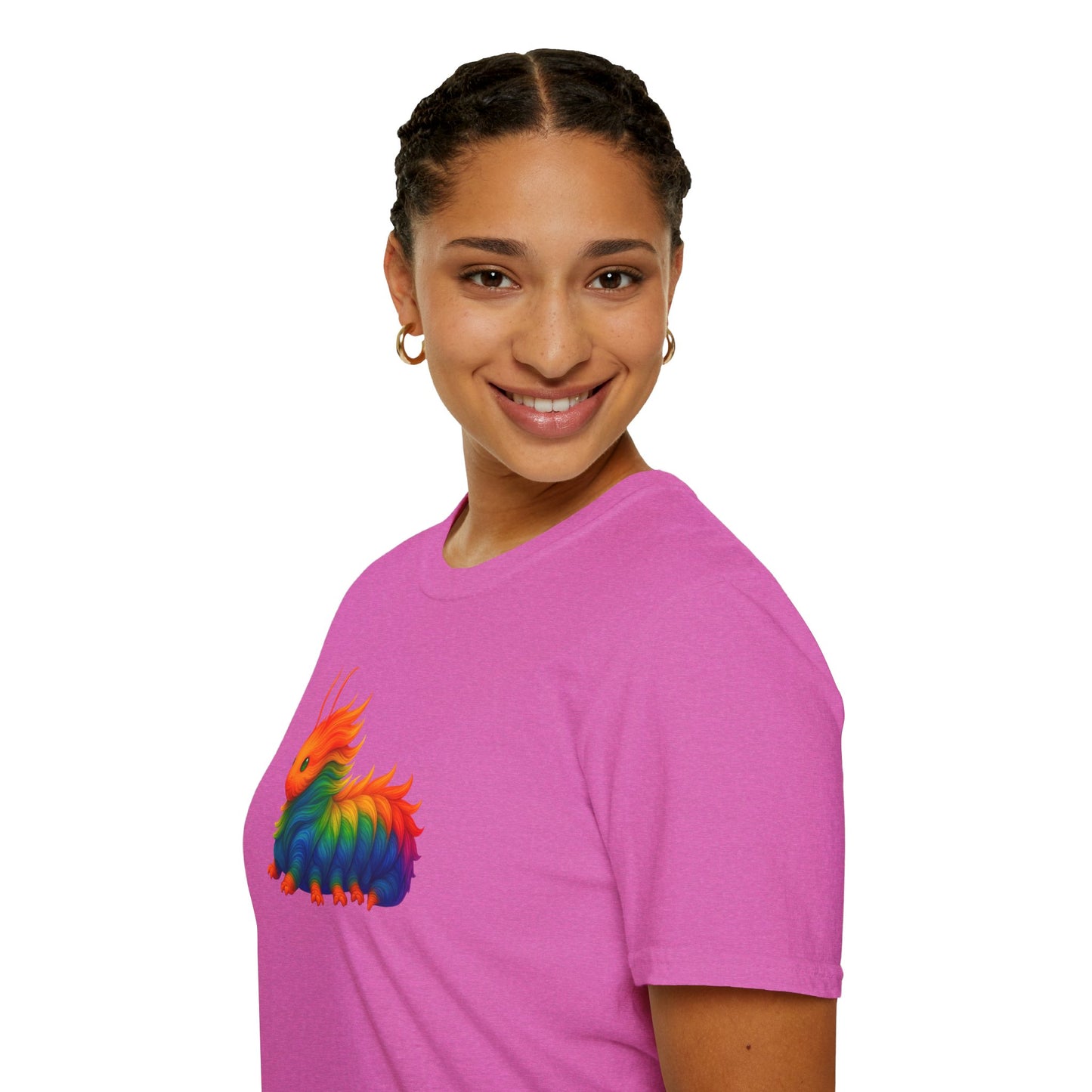 Beautiful Transformation T-Shirt, Colorful Caterpillar and Butterfly Tee, Nature Inspired Art Shirt, Unique Gift for Nature Lovers
