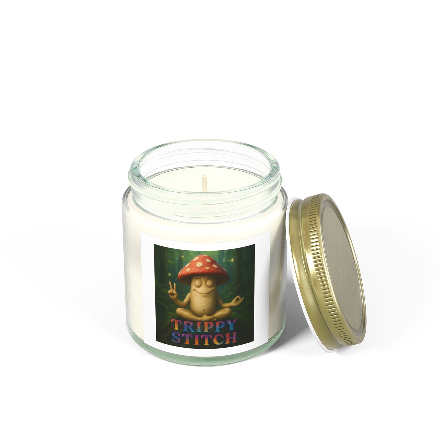 Mani the Mushroom-Whimsical Scented Candle