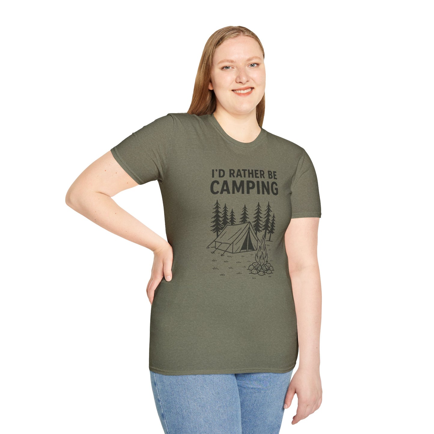 I’d Rather Be Camping Tee