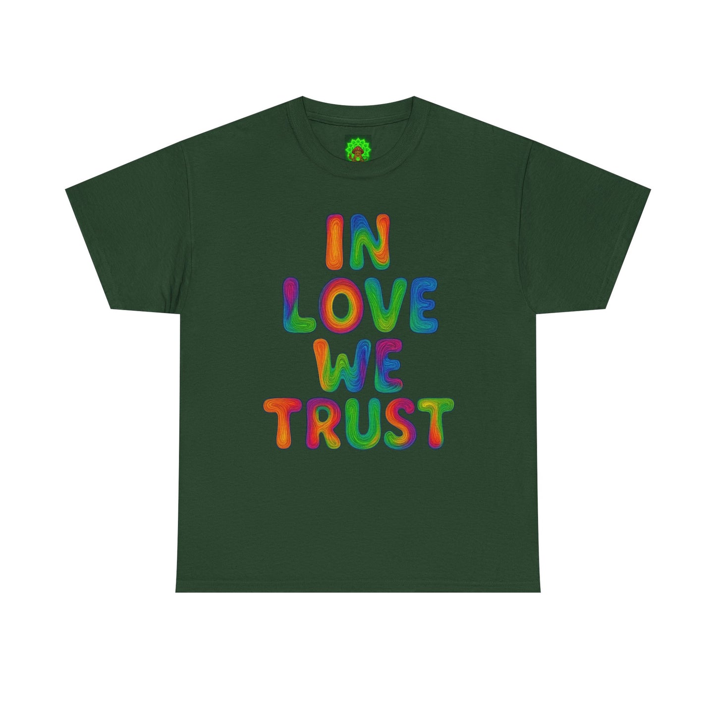 'In Love We Trust' 💙 T-Shirt, Perfect for Casual Outings, Affirmation Gifts, Everyday Wear