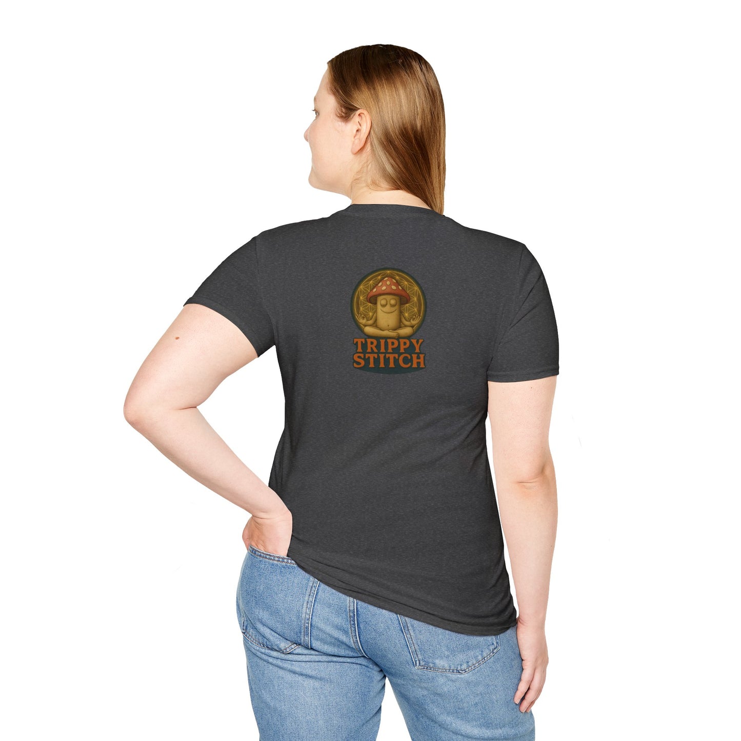 FUNGI🍄-T-Shirt for Fungi Lovers, Quirky Gift, Festival Wear, Casual Style, Nature Theme