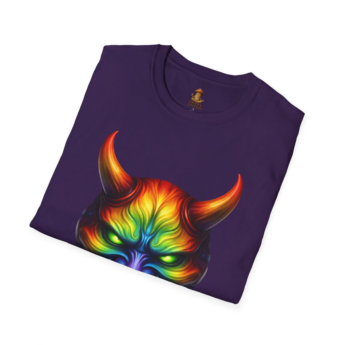Hannya Mask Chakra Colors Tee