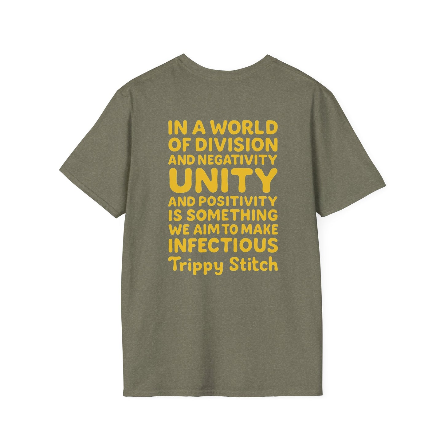LOVE & UNITY T-shirt always lead with love 💚