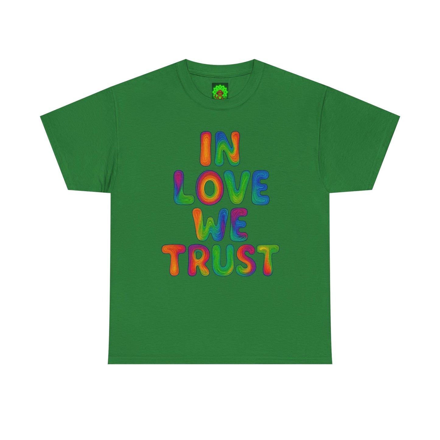 'In Love We Trust' 💙 T-Shirt, Perfect for Casual Outings, Affirmation Gifts, Everyday Wear
