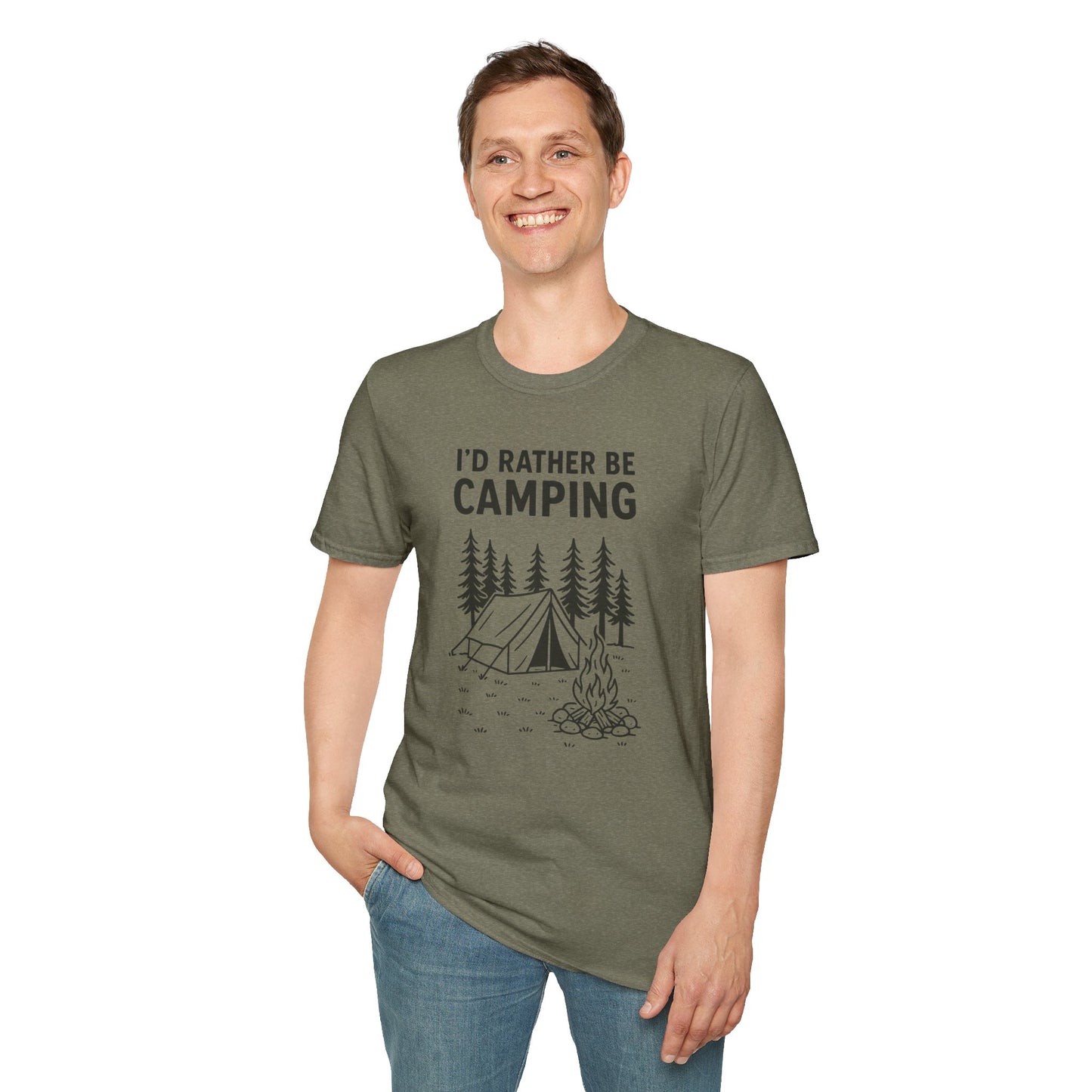I’d Rather Be Camping Tee