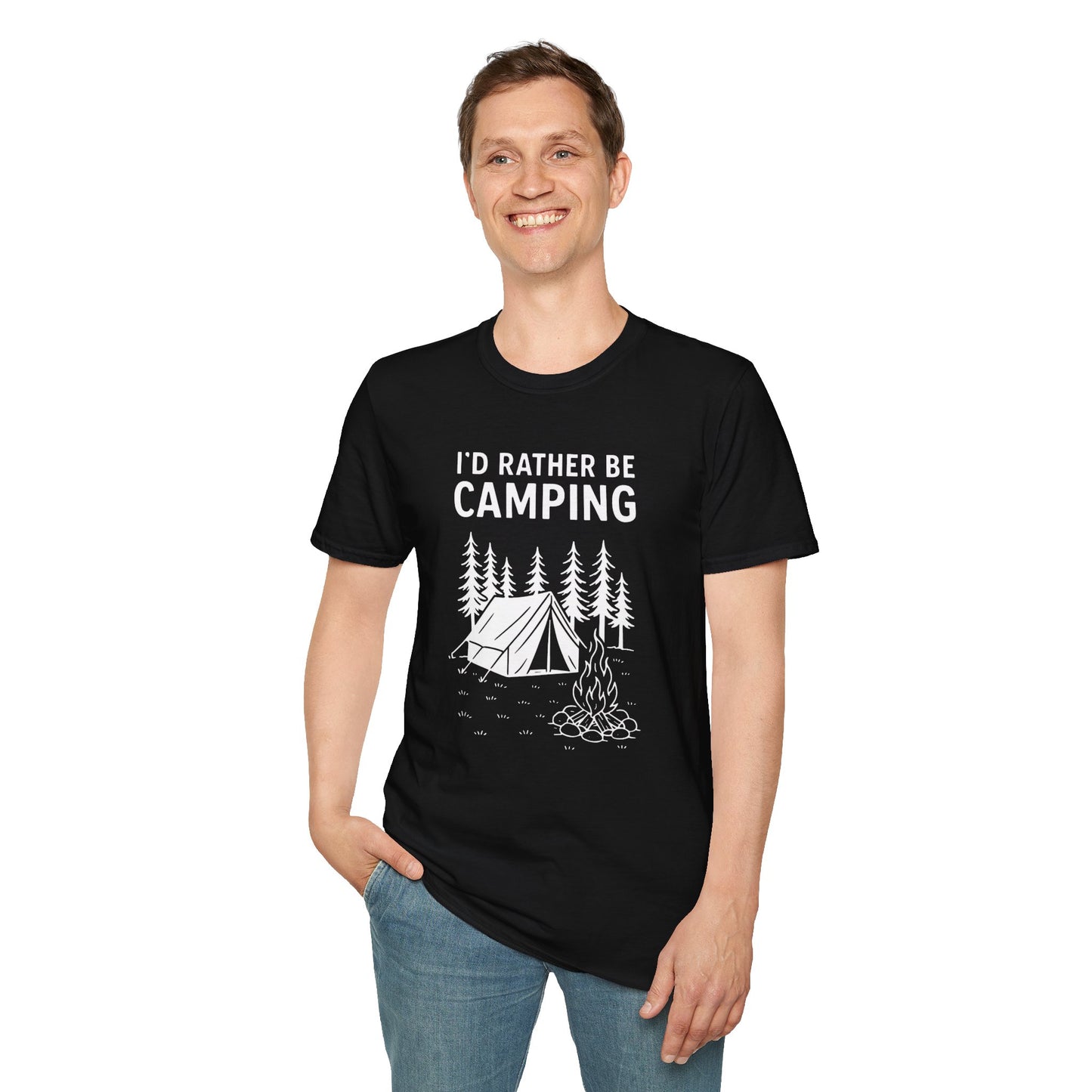 I’d Rather Be Camping Tee
