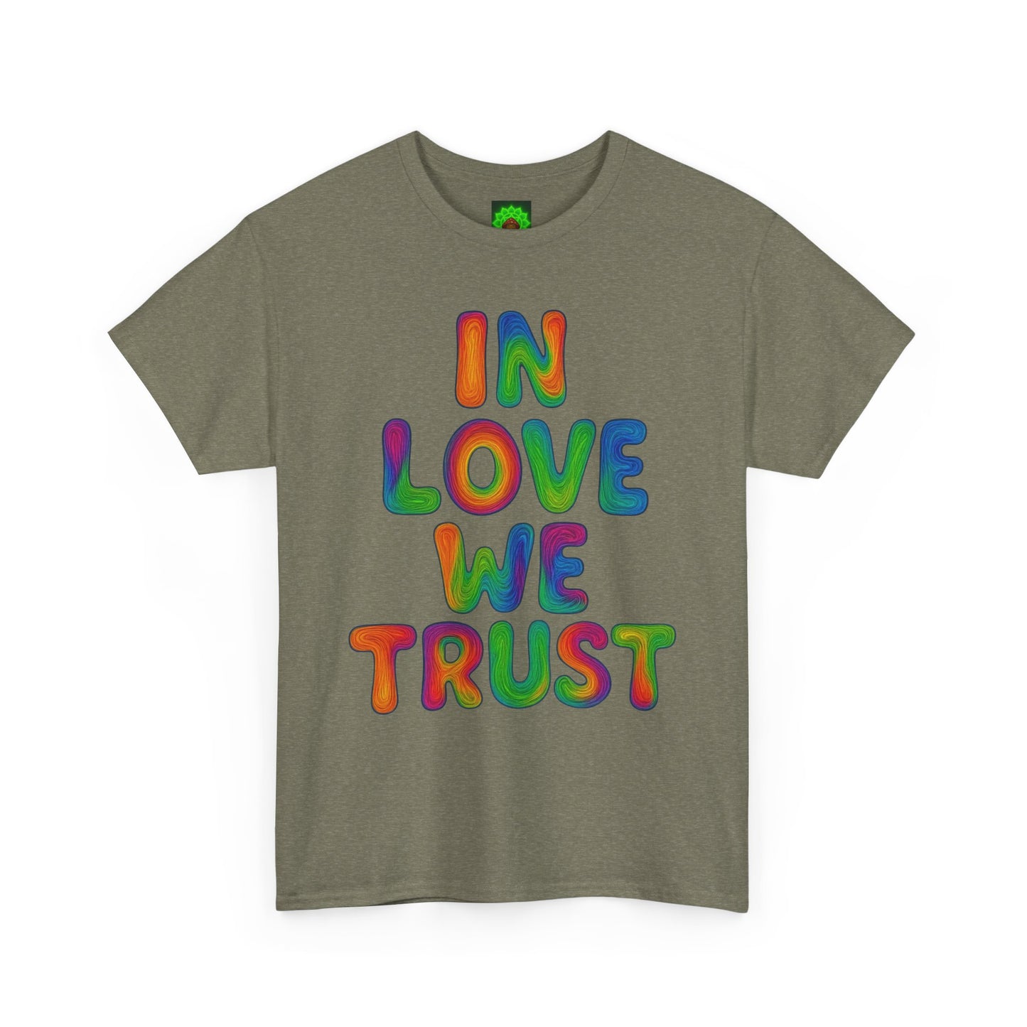 'In Love We Trust' 💙 T-Shirt, Perfect for Casual Outings, Affirmation Gifts, Everyday Wear