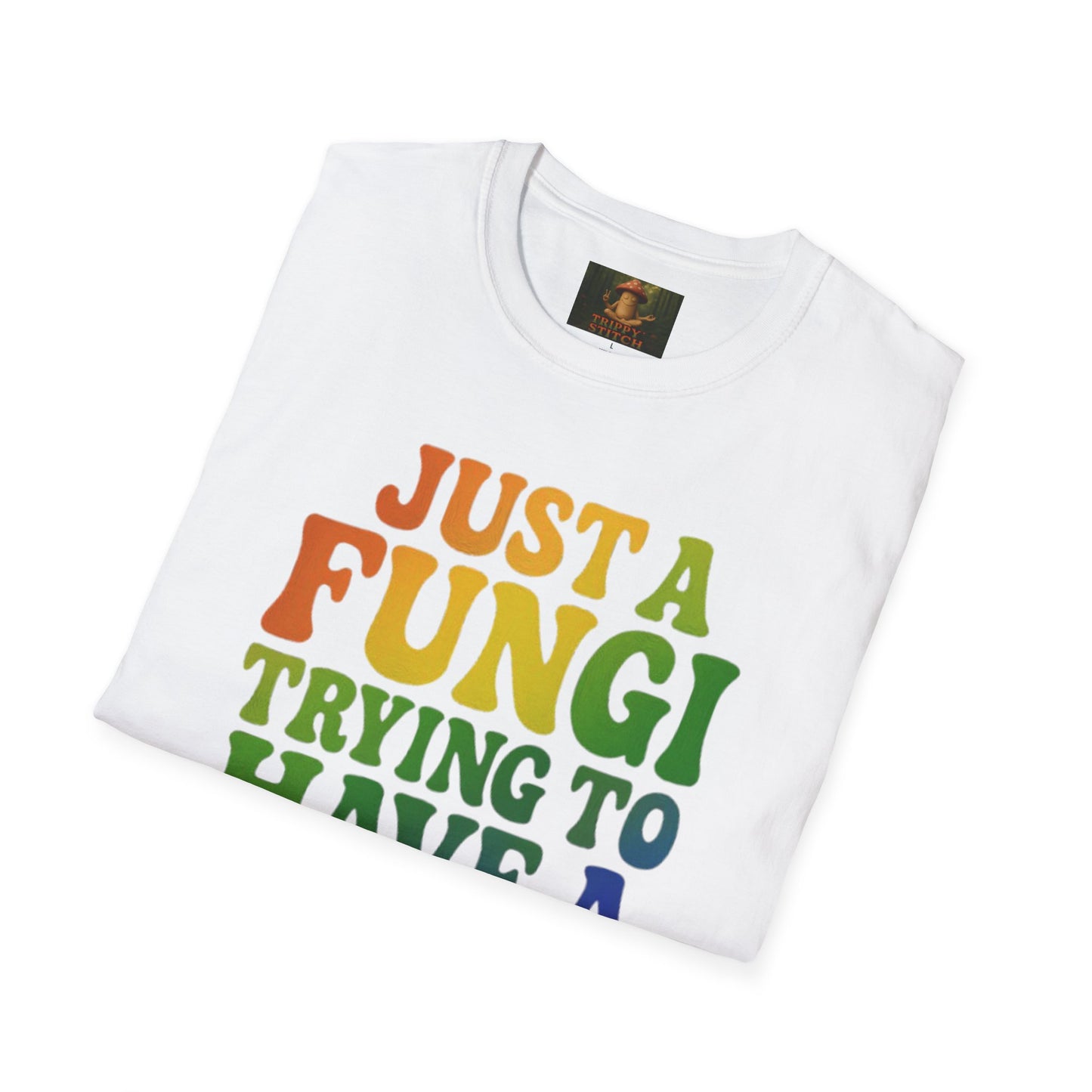 FUNGI🍄-T-Shirt for Fungi Lovers, Quirky Gift, Festival Wear, Casual Style, Nature Theme