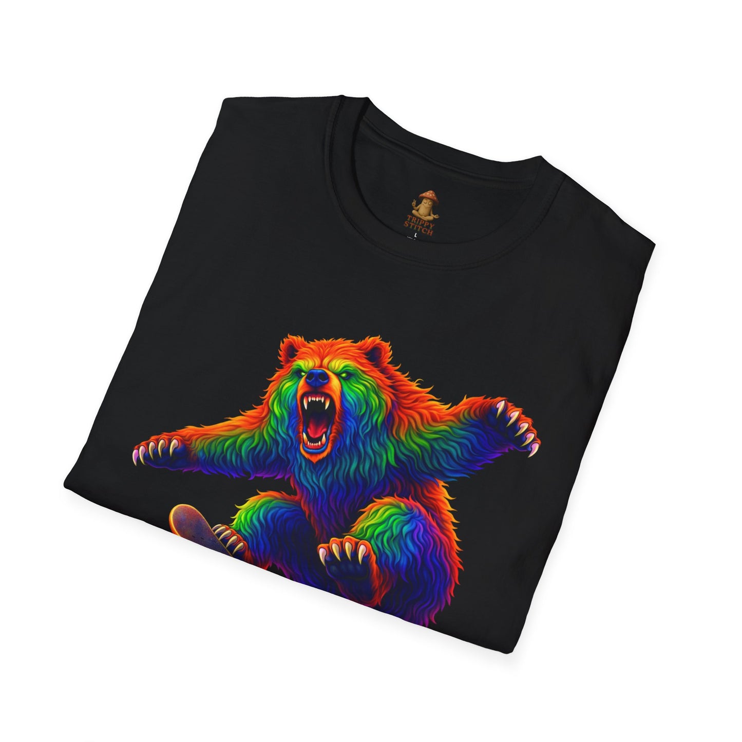 Skateboarding Bear Tee