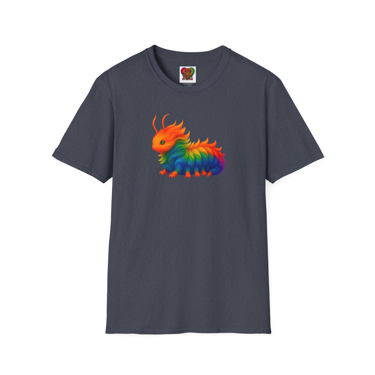Beautiful Transformation T-Shirt, Colorful Caterpillar and Butterfly Tee, Nature Inspired Art Shirt, Unique Gift for Nature Lovers