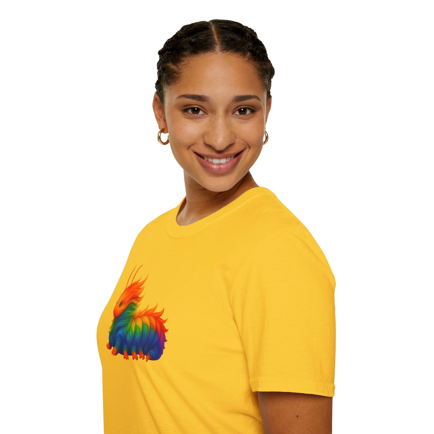 Beautiful Transformation T-Shirt, Colorful Caterpillar and Butterfly Tee, Nature Inspired Art Shirt, Unique Gift for Nature Lovers