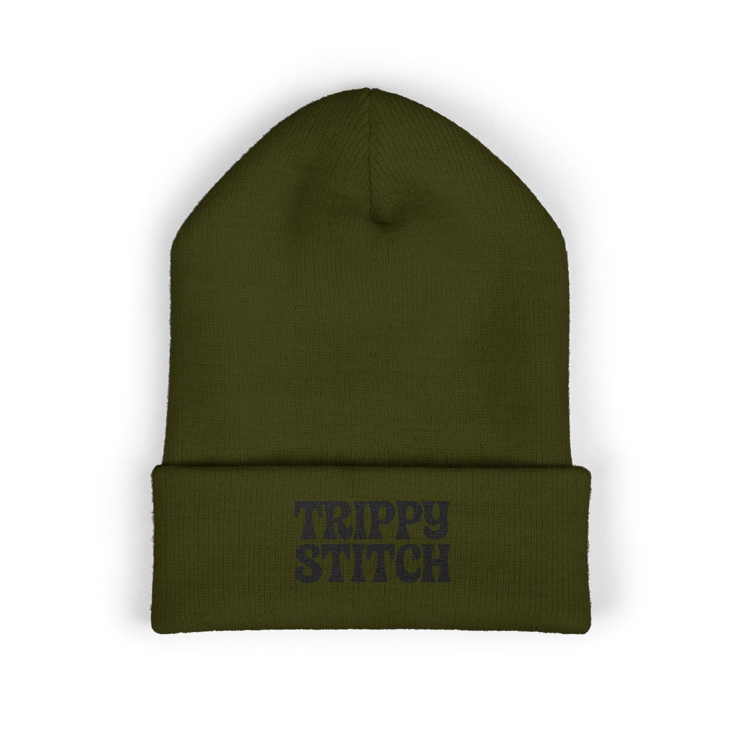 Trippy Stitch Beanie - Classic Cuffed Hat for Style, Winter, Gifts, Outdoor Activities, Streetwear