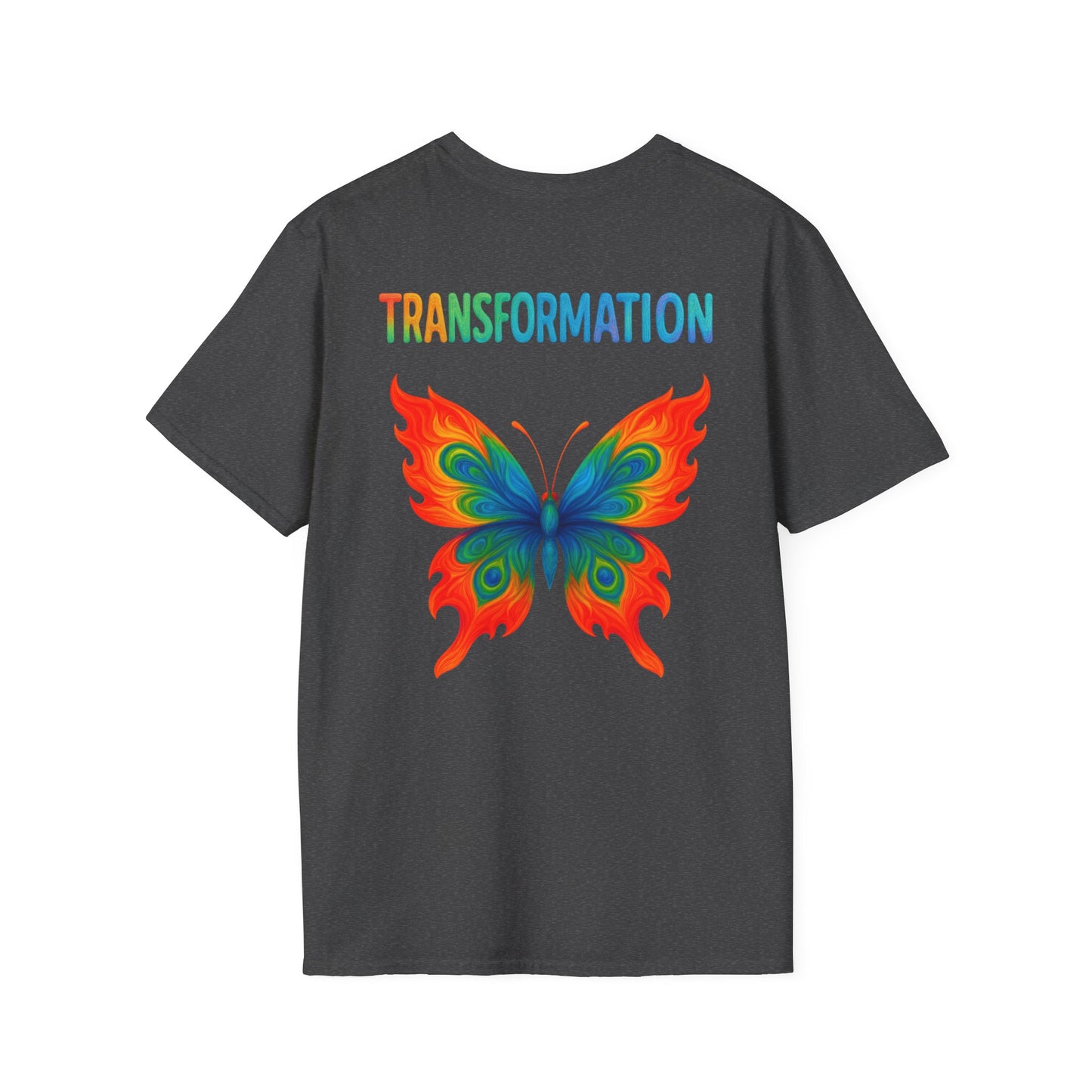 Beautiful Transformation T-Shirt, Colorful Caterpillar and Butterfly Tee, Nature Inspired Art Shirt, Unique Gift for Nature Lovers
