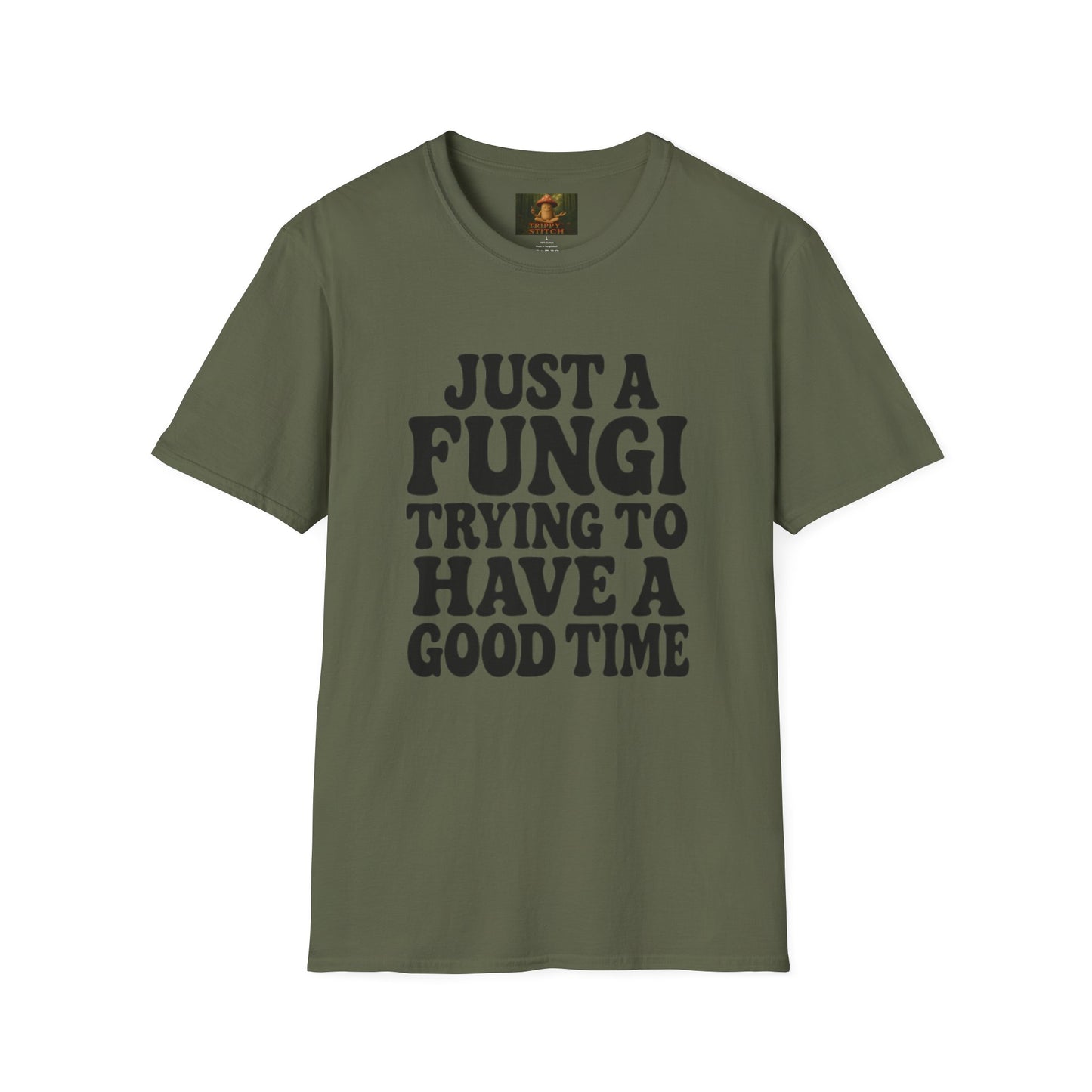 FUNGI🍄-T-Shirt for Fungi Lovers, Quirky Gift, Festival Wear, Casual Style, Nature Theme