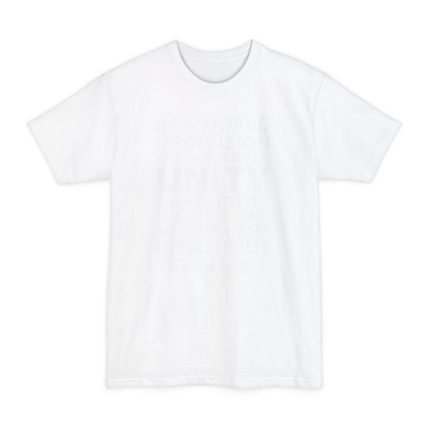 UNITY-Taller and Bigger Size Tee