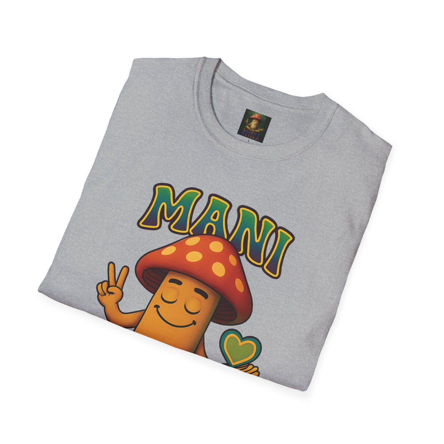 Mani the Mushroom Peace Love & Unity