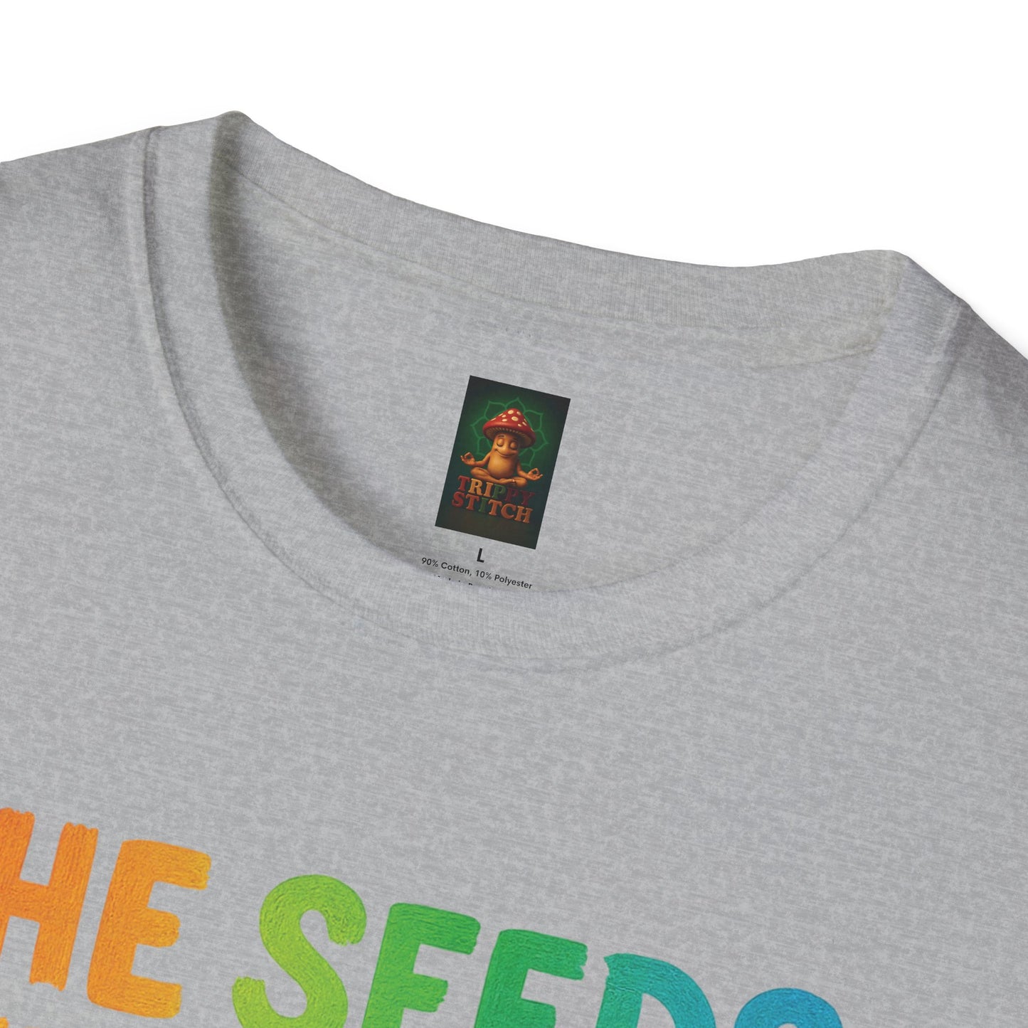 SEEDS OF TODAY-T-Shirt for Eco-Conscious Individuals, Unisex T-Shirt, Planting Seeds Shirt, Positive Vibes Tee, Gift for Nature Lovers