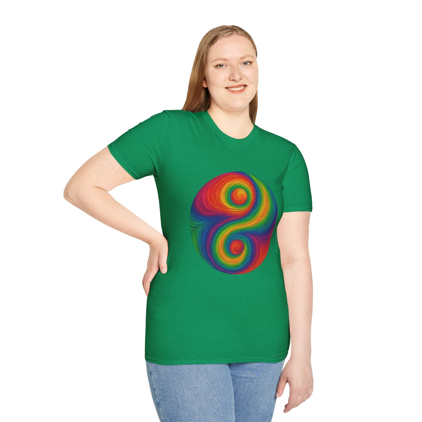 Trippy Stitch Yin Yang T-Shirt ☯️