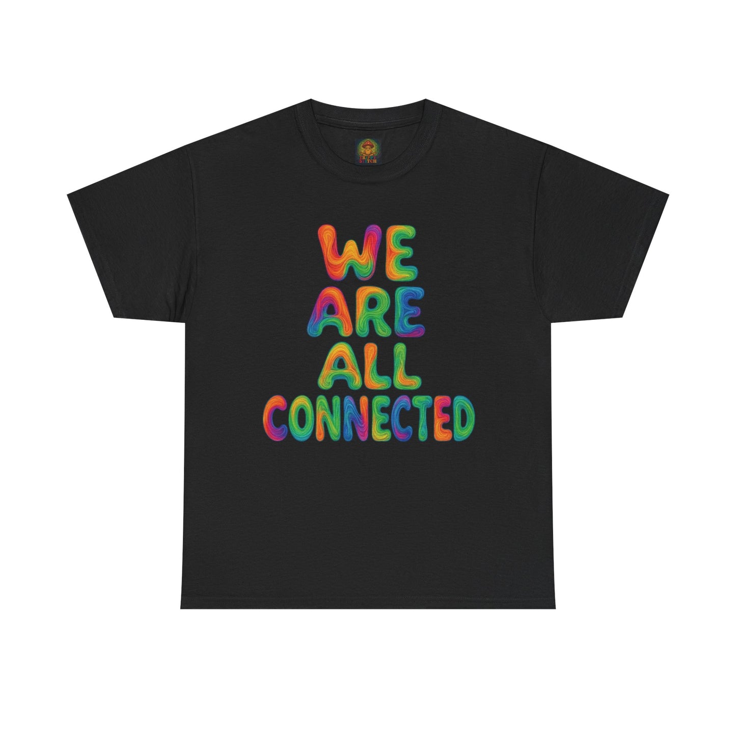 Connected Vibes Tee - Conscious Fashion for Everyone, Casual Wear, Gift for Friends, Eco-Friendly Tee, Everyday Comfort