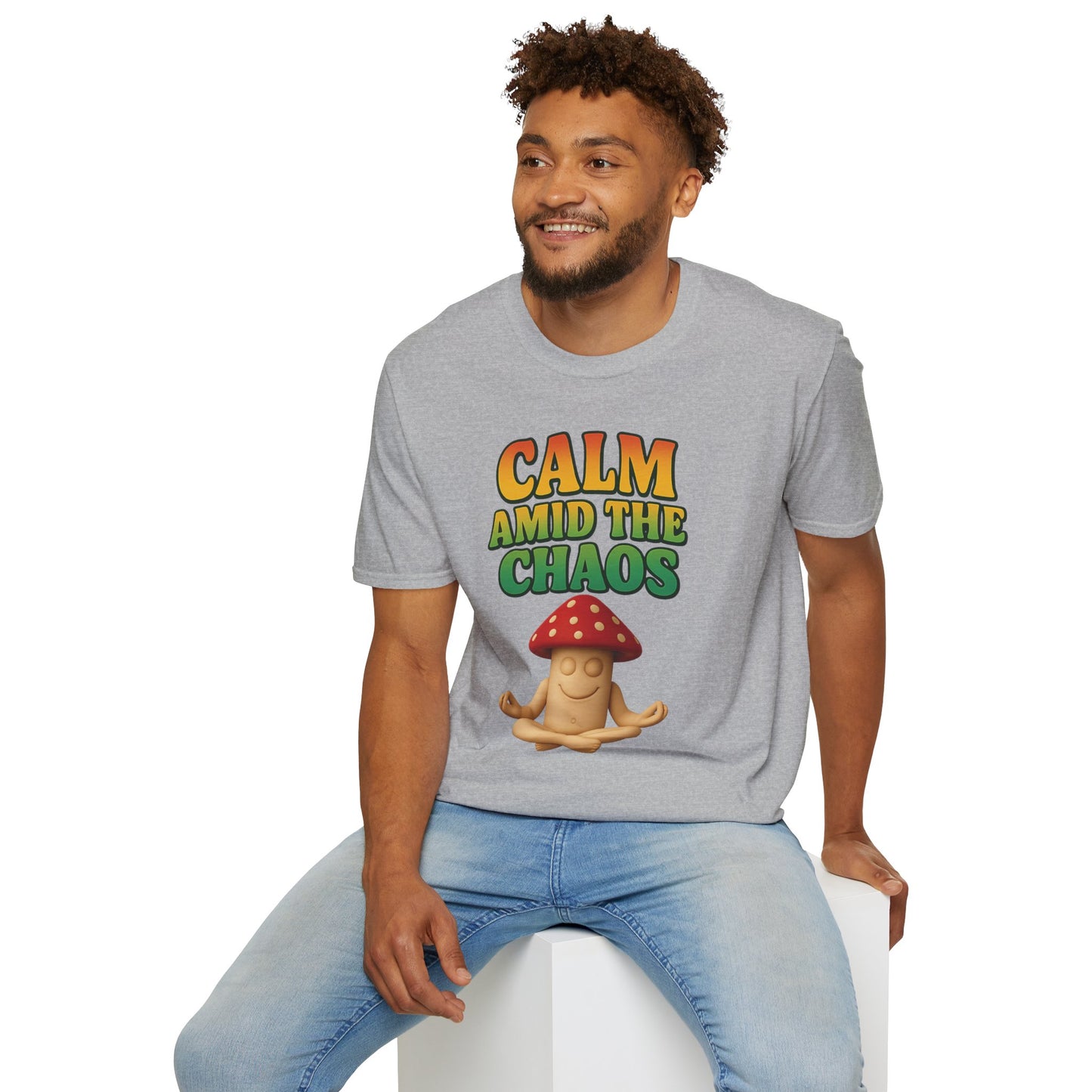 Calm Amid the Chaos Shirt, Stay Vigilant, Positive Vibes Clothing