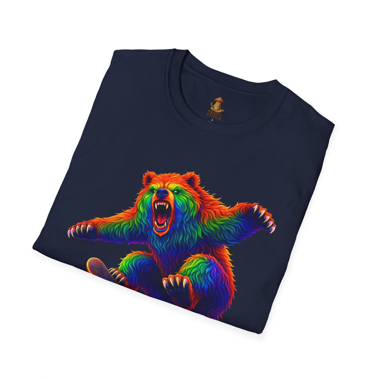 Skateboarding Bear Tee