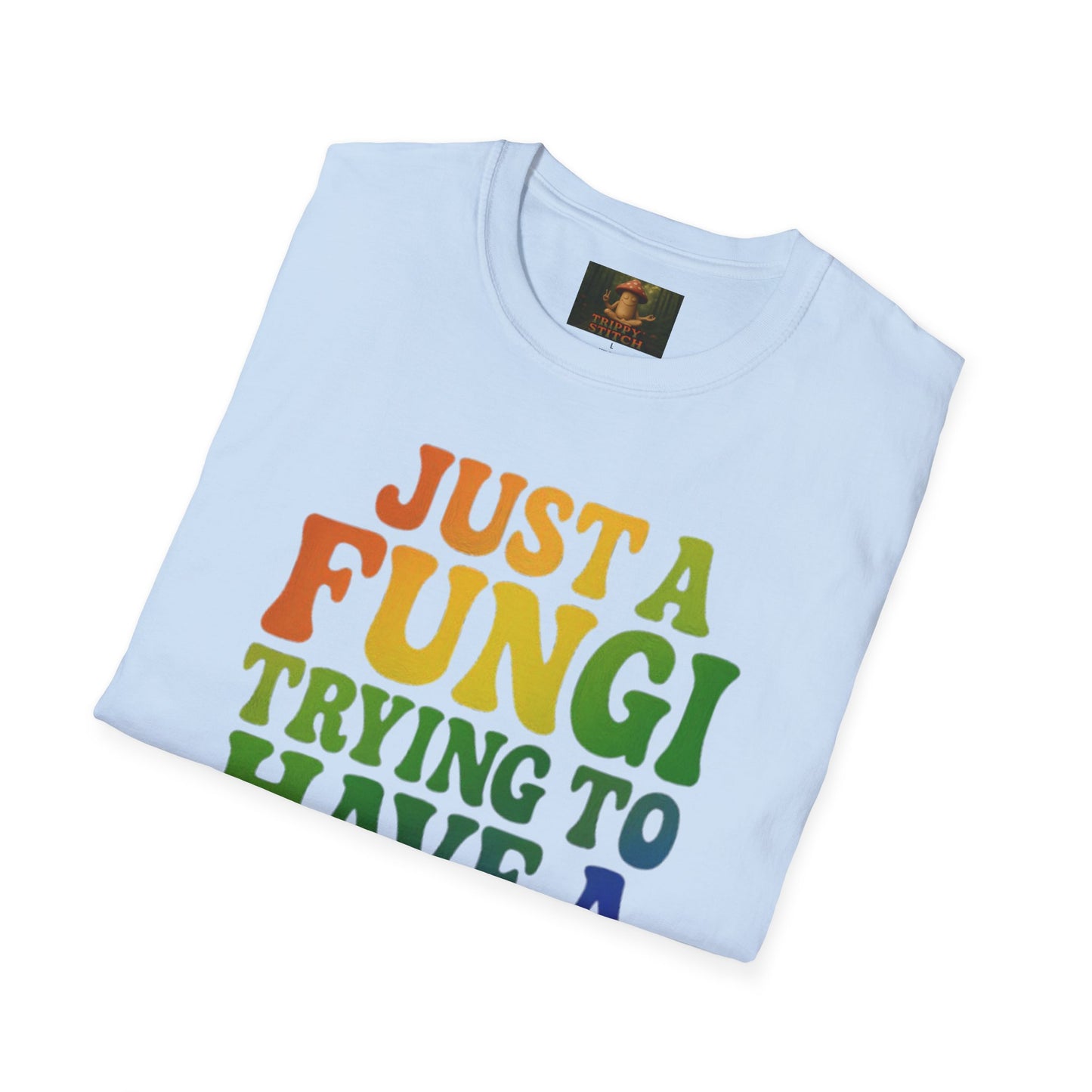 FUNGI🍄-T-Shirt for Fungi Lovers, Quirky Gift, Festival Wear, Casual Style, Nature Theme