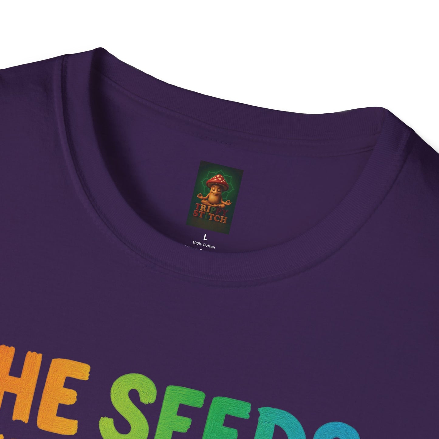SEEDS OF TODAY-T-Shirt for Eco-Conscious Individuals, Unisex T-Shirt, Planting Seeds Shirt, Positive Vibes Tee, Gift for Nature Lovers