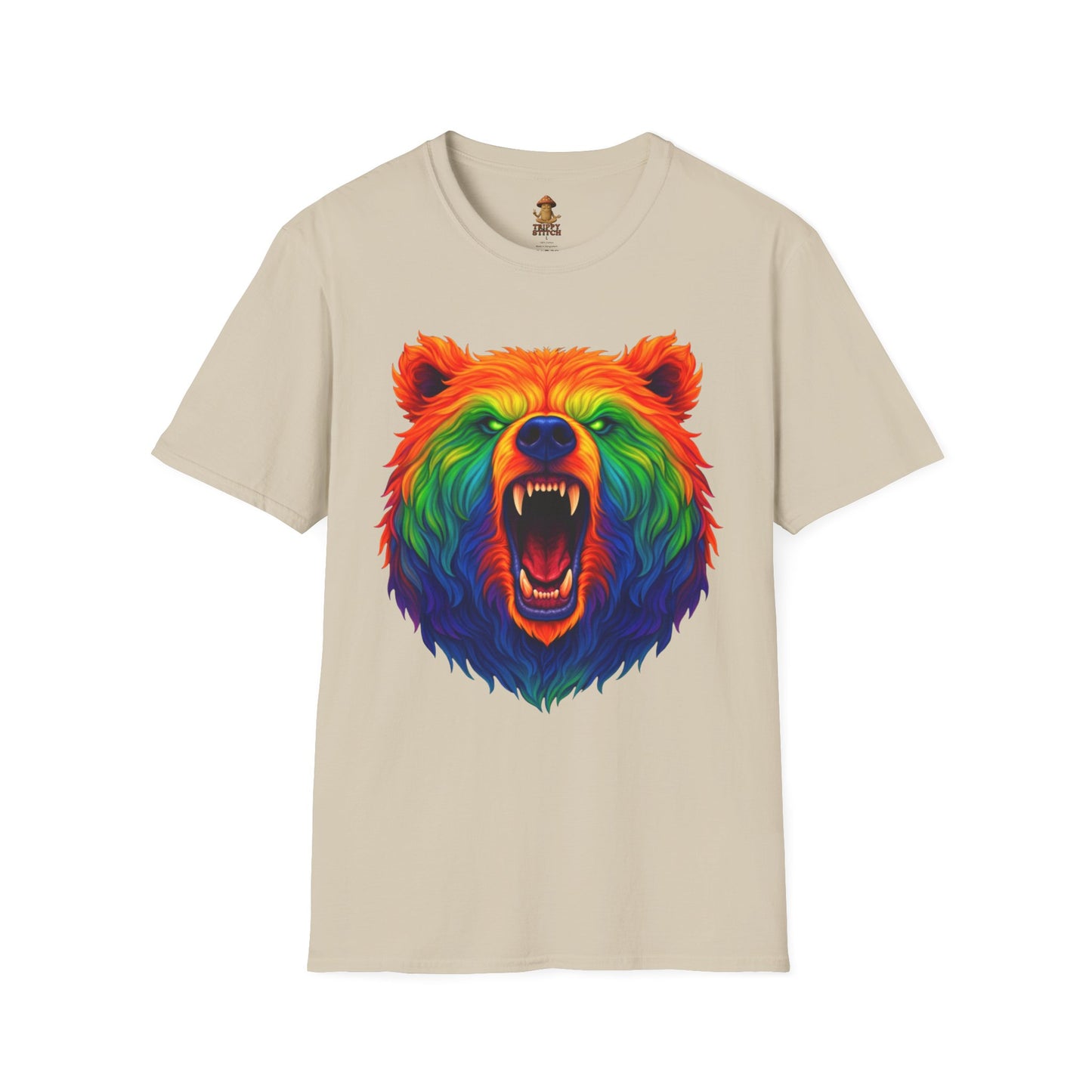 Roaring Bear 2.0 Unity Tee ( 7 chakra colors )