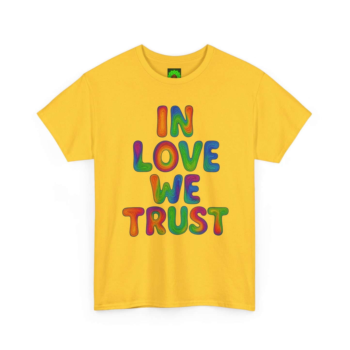 'In Love We Trust' 💙 T-Shirt, Perfect for Casual Outings, Affirmation Gifts, Everyday Wear
