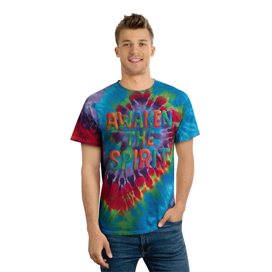 Awaken the Spirit-Trippy Stitch, Boho Vibes, Summer Festival Shirt, Relaxed Fit casual wear