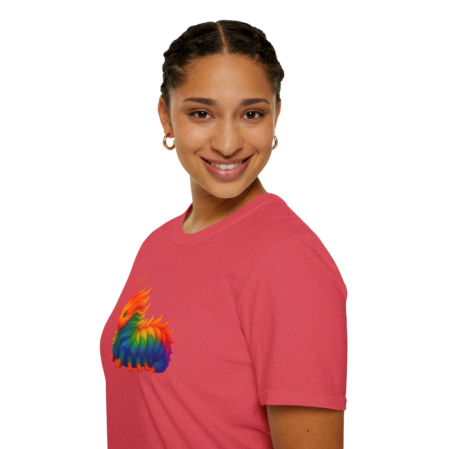 Beautiful Transformation T-Shirt, Colorful Caterpillar and Butterfly Tee, Nature Inspired Art Shirt, Unique Gift for Nature Lovers