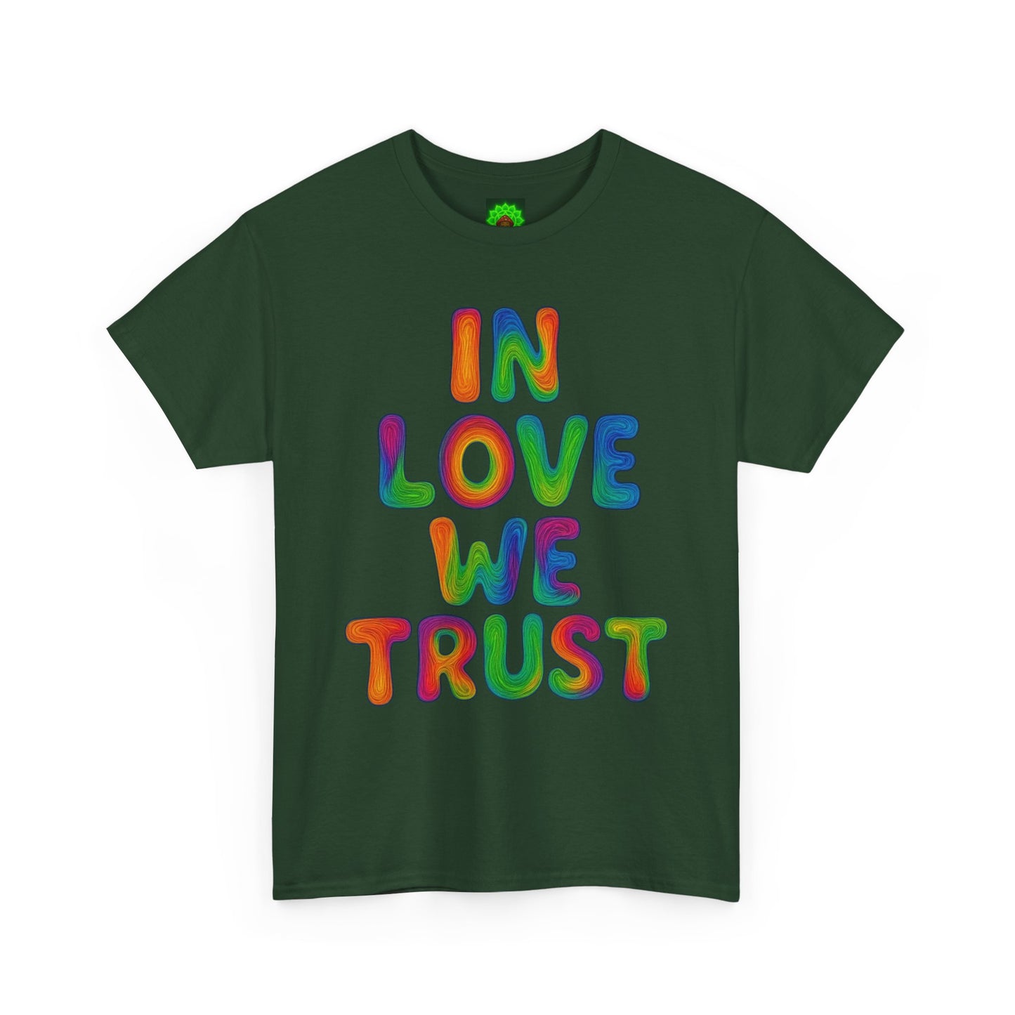 'In Love We Trust' 💙 T-Shirt, Perfect for Casual Outings, Affirmation Gifts, Everyday Wear